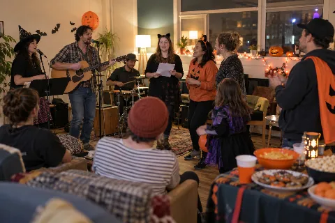 Mechanics of Music Epic Halloween Sip N’ Strum Party & Fundraiser