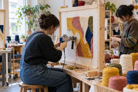 Banana Tufting & DIY Art Lab簇绒手作体验