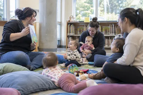 Baby storytime