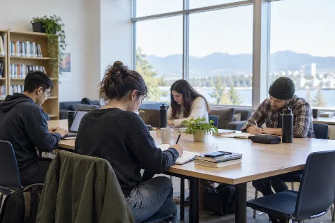 Silent writing group
