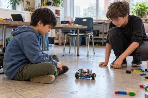Black Boys Code Vancouver - Sequencing Robots in Motion