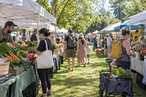 Trout Lake Farmers’ Market（东温哥华）农夫市集