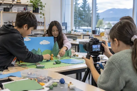 Make a stop motion movie