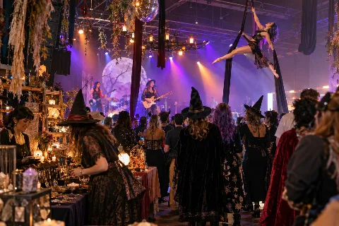 Midnight Witch Halloween Ball