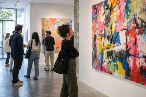 THE 90s  - Abstract Art exhibition