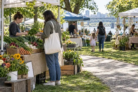 New West Farmers Market 农夫市集