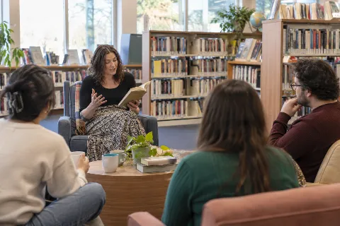 Tea and Tales at the Library