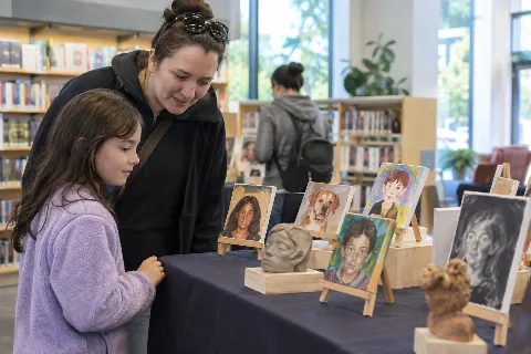 Tiny Art Show: Theme - Portraiture