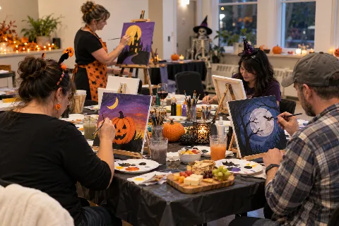 Boohoo Paint Nite