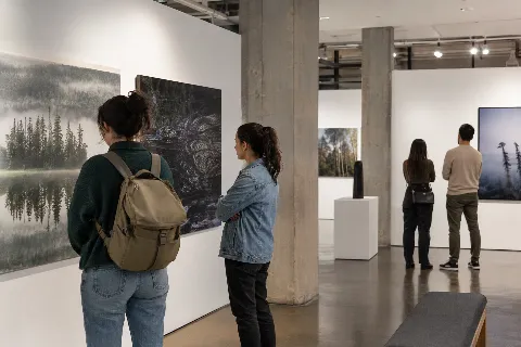 Julian Zelazny: Nature Needs Half Exhibition – Place des Arts