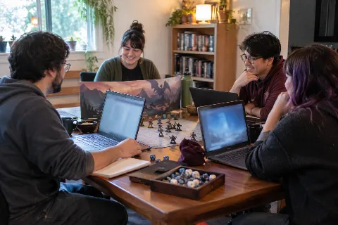 Digital Dungeons & Dragons (Ages 18+)