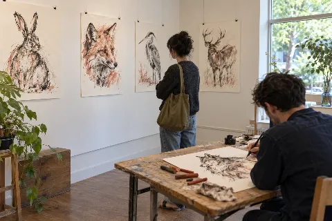 John Larsen: Drawing Without an Eraser