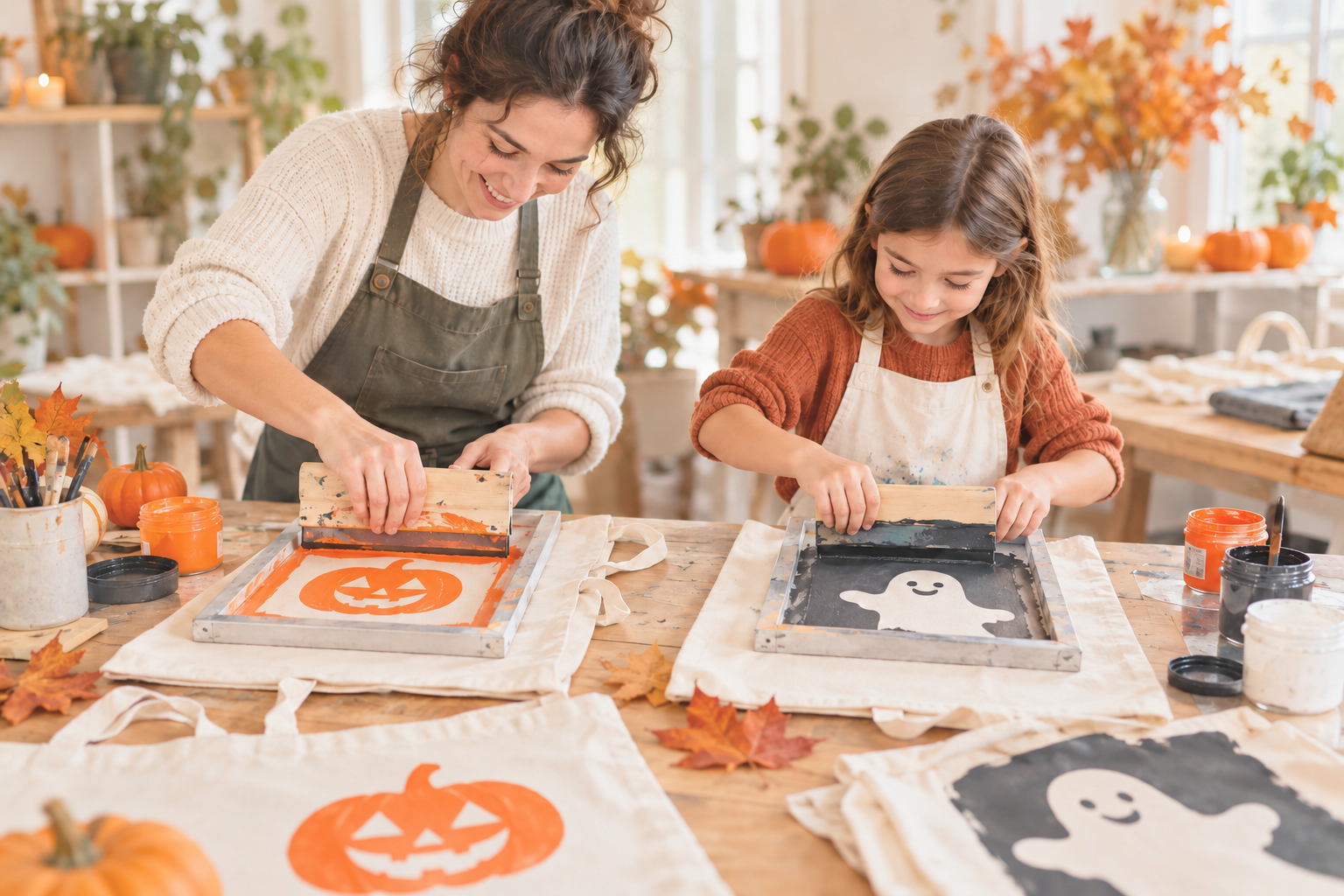 Halloween Print Party for Family