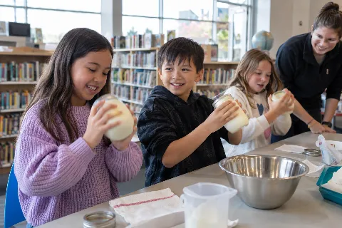 STEAM Club: Butter in a Jar