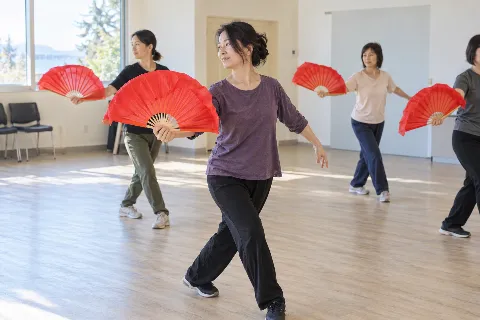 Chinese Fan Dance