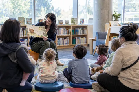 Storytime at Tsawwassen Library