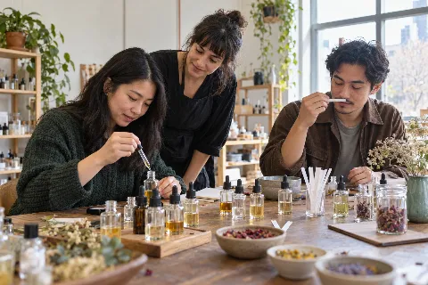 Natural Perfume workshop