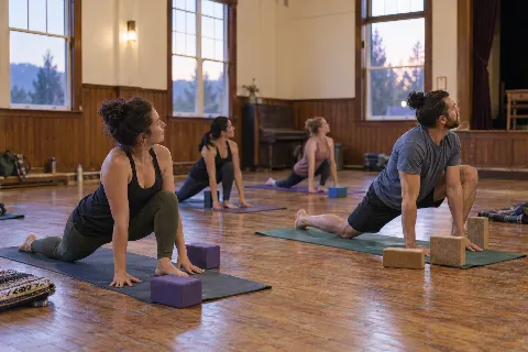 Yoga at the Chilliwack Museum