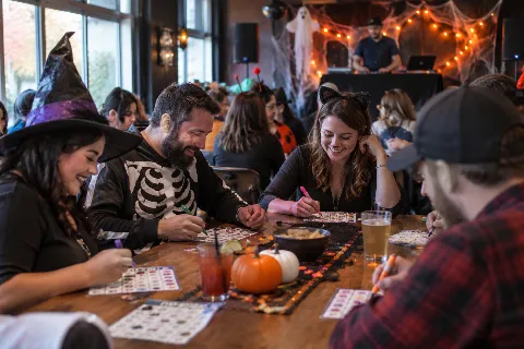 Music BINGO Halloween Edition