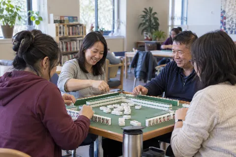 Mahjong and Conversation