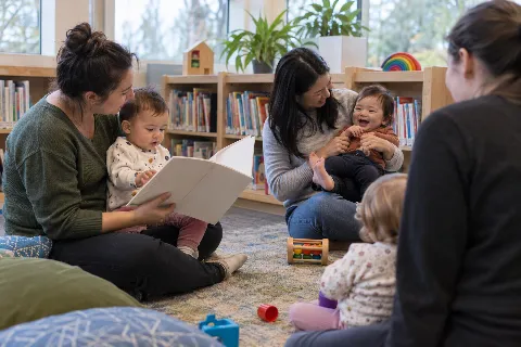 Baby storytime