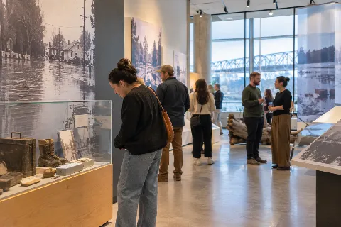 Floodlines Exhibition Opening