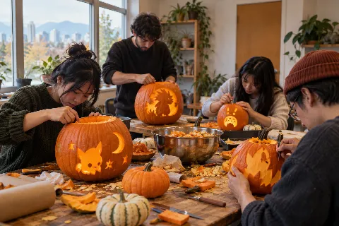 Otaku Pumpkin Carving Workshop