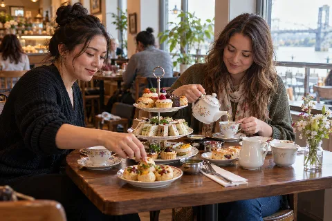 High Tea at You N Me' Cafe