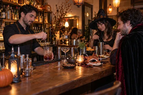 Spirits of the East: A Halloween Mixology Night