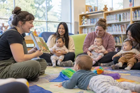 Baby storytime